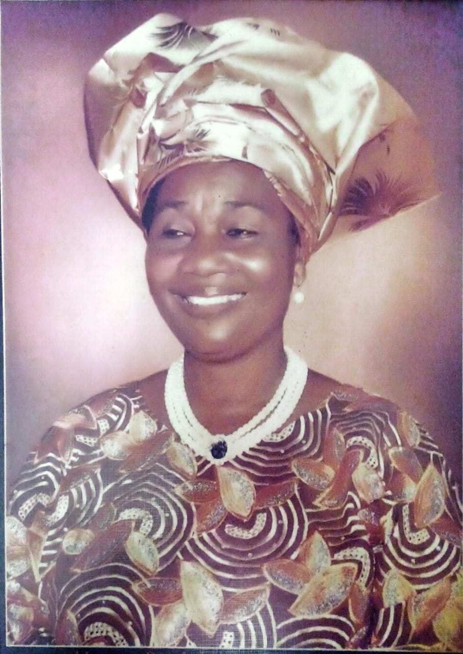 Florence presenting a prize to the head girl in 2011