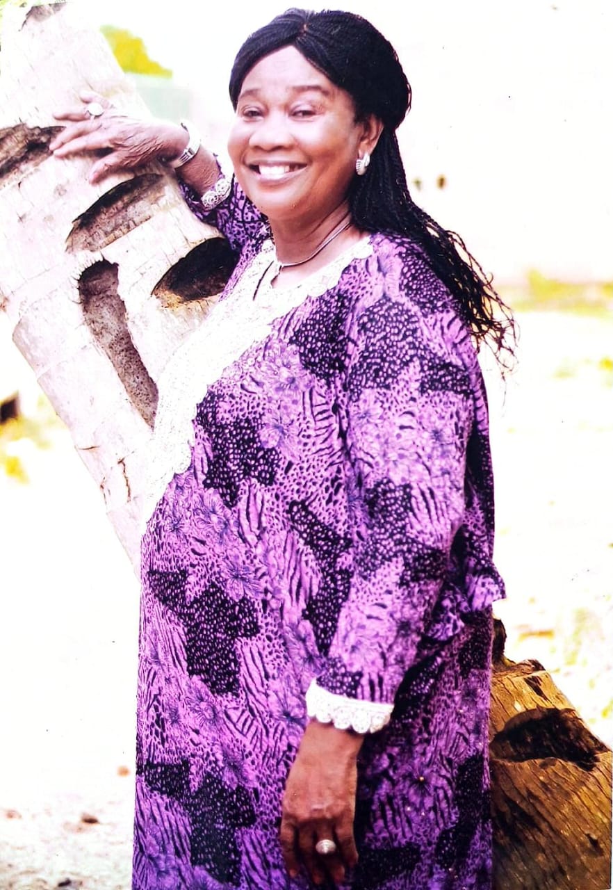 Florence at her granddaughter Praise's graduation