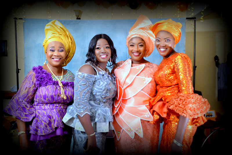 Florence at Bunmi's wedding reception