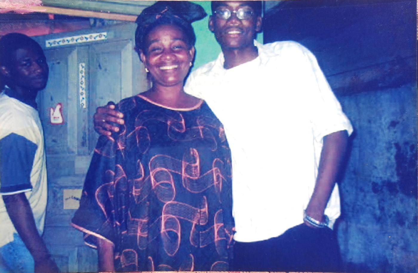 Florence reading to her grandchild Praise